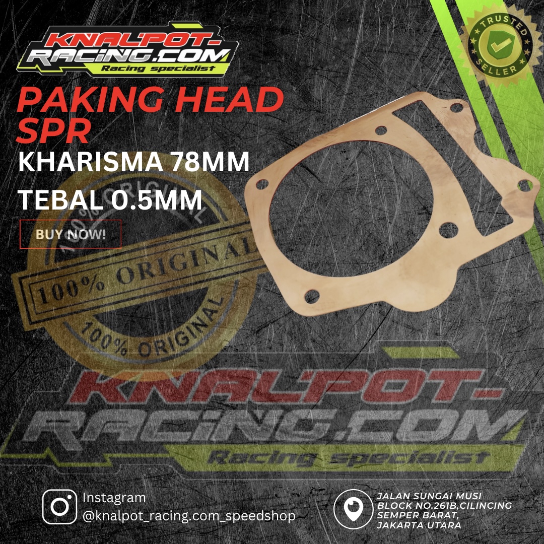 PAKING HEAD KHARISMA 78MM TEBAL 0.5MM SPR